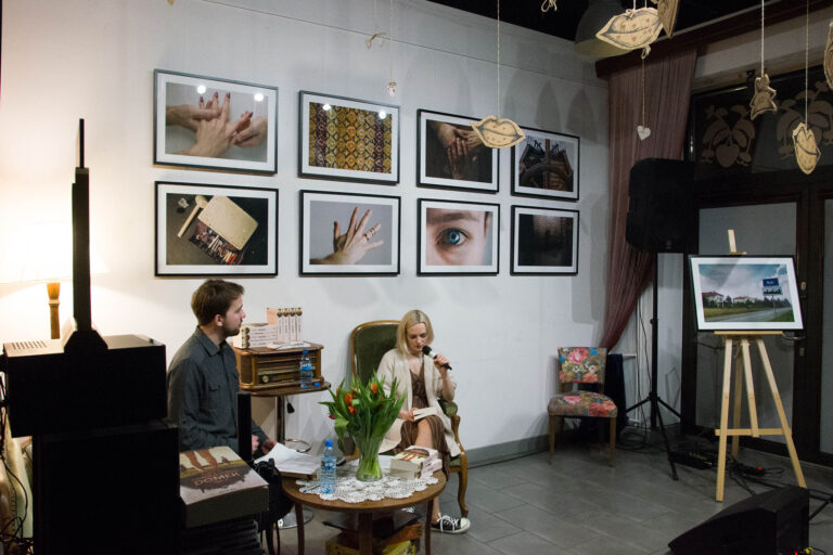 Spotkanie autorskie Adrianny Szymańskiej w Rykach w Kwadracie Artystycznym.