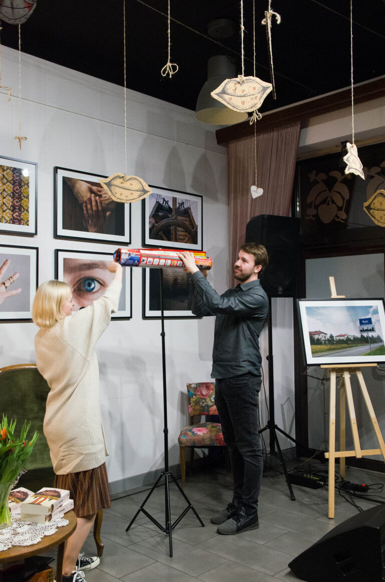 Spotkanie autorskie Adrianny Szymańskiej w Rykach w Kwadracie Artystycznym.