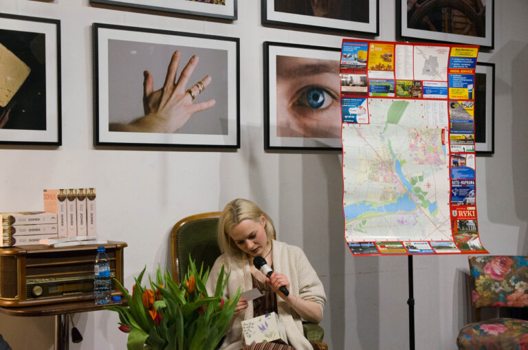 Spotkanie autorskie Adrianny Szymańskiej w Rykach w Kwadracie Artystycznym.