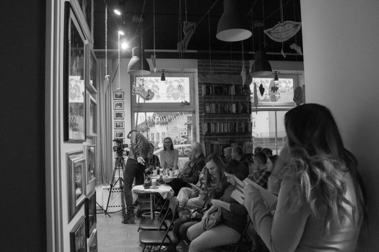 Spotkanie autorskie Adrianny Szymańskiej w Rykach w Kwadracie Artystycznym.