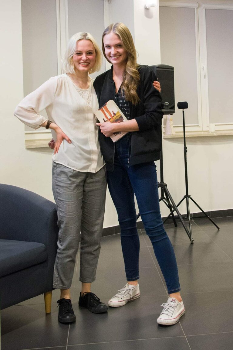 Spotkanie autorskie Adrianny Szymańskiej w Piasecznie.