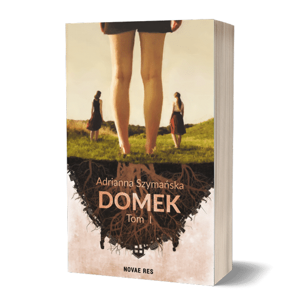 Mockup książki Domek tom 1 Adrianna Szymańska